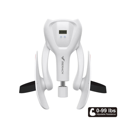 Merach Thigh Trainer Home Fitness Equipment for Inner Thigh, Legs, Arms, Arm Trimmers Optional Versions: Standard, Strap, Smart Counter Blue